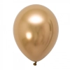 Balony złote efekt chromu 5 sztuk